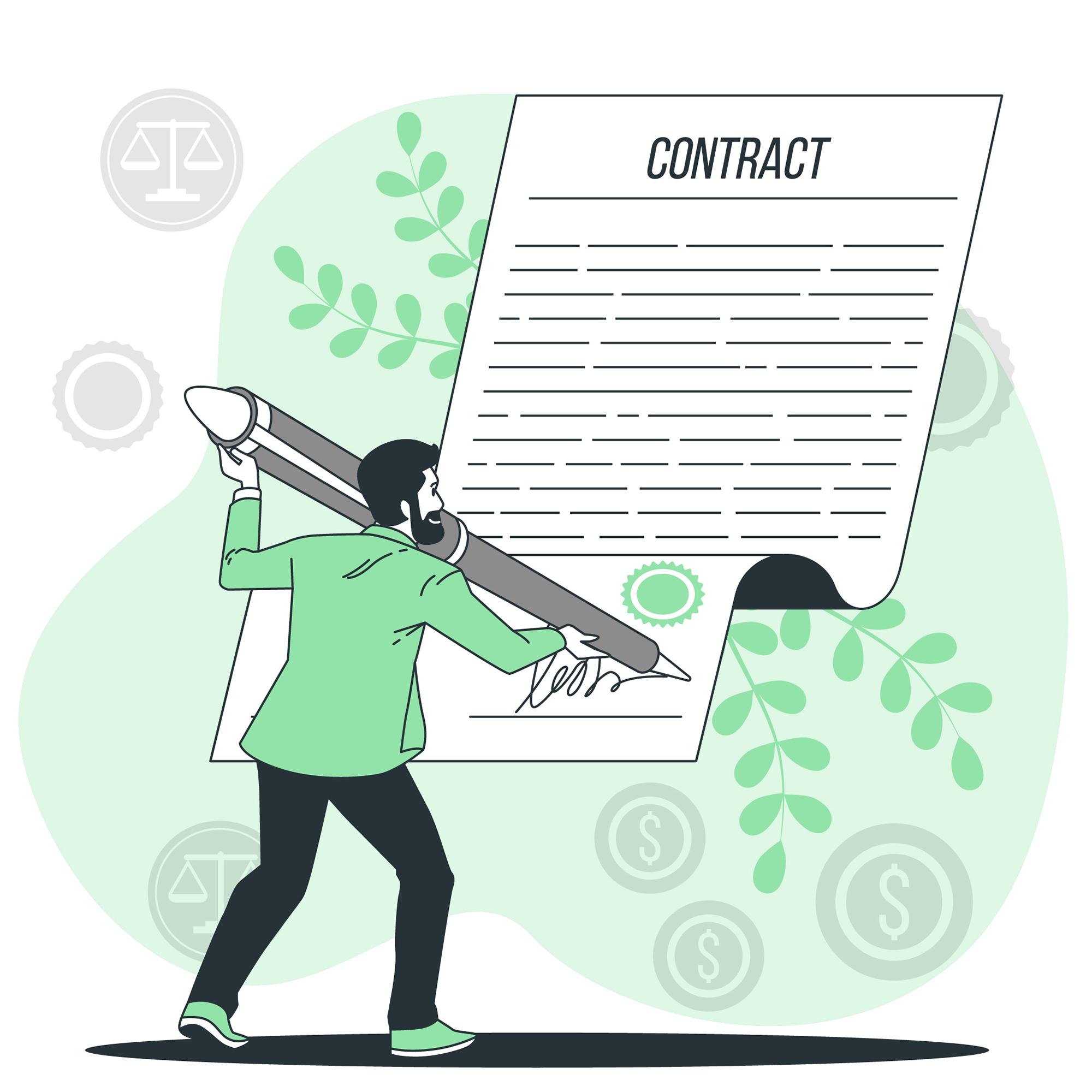Contract template